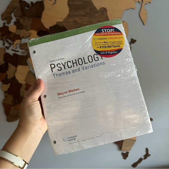 PSYCHOLOGY: Themes and Variations 10th Edition Loose Leaf Textbook Book Sealed - Picture 2 of 8